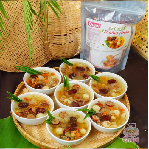 Set nguyên liệu nấu chè dưỡng nhan 25 30 chén Onici