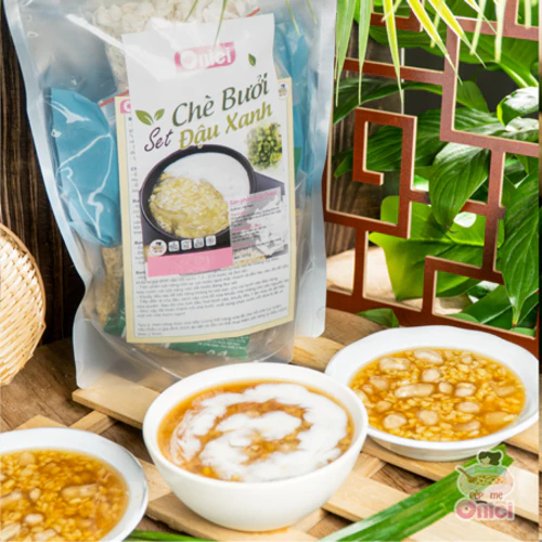 Set chè bưởi đậu xanh An Giang Onici nguyên liệu nấu 40-45 chén
