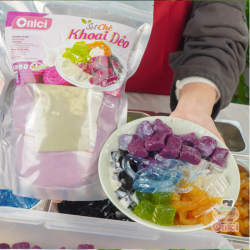 Set chè khoai dẻo ONICI nguyên liệu nấu 20-25 chén