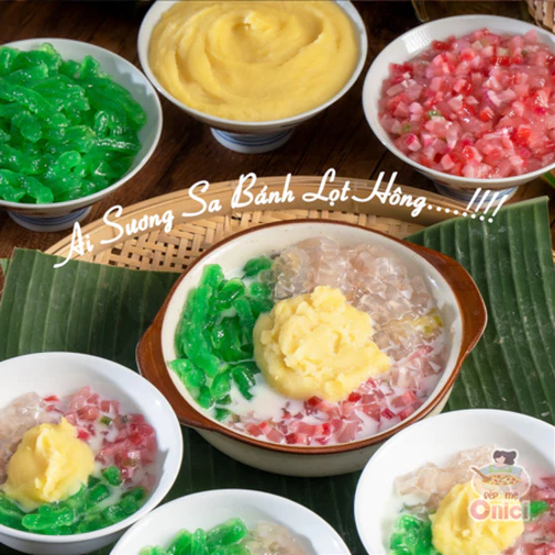 Set nguyên liệu chè sương sa bánh lọt Onici