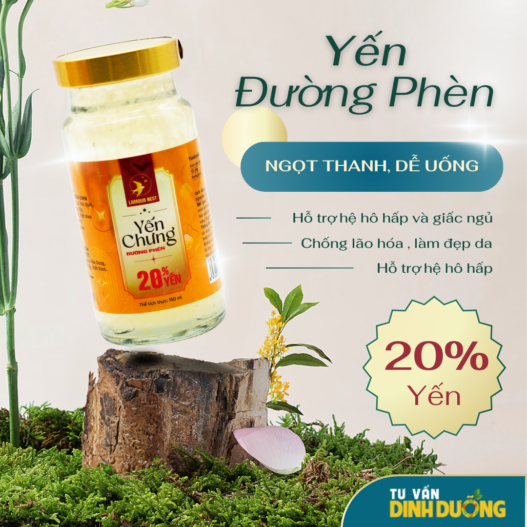 Hộp 6 Hũ Yến Chưng Ngũ Vị Lamour Nest (150ml/hũ)