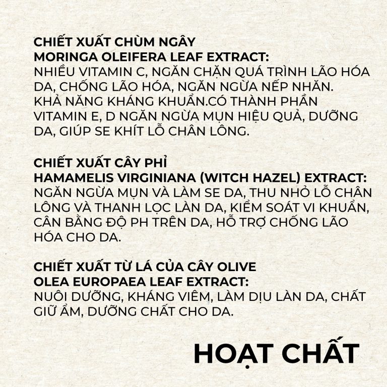 Sữa Rửa Mặt Chùm Ngây KOLAN 100ml