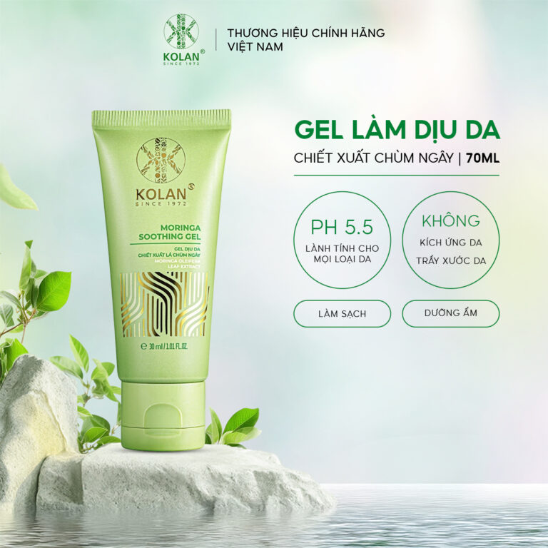 Gel Dịu Da Chiết Xuất Chùm Ngây KOLAN 30ml