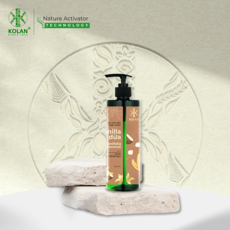 Sữa Tắm Thiên Nhiên Vanilla Dừa Body Shower Gel KOLAN 500ml