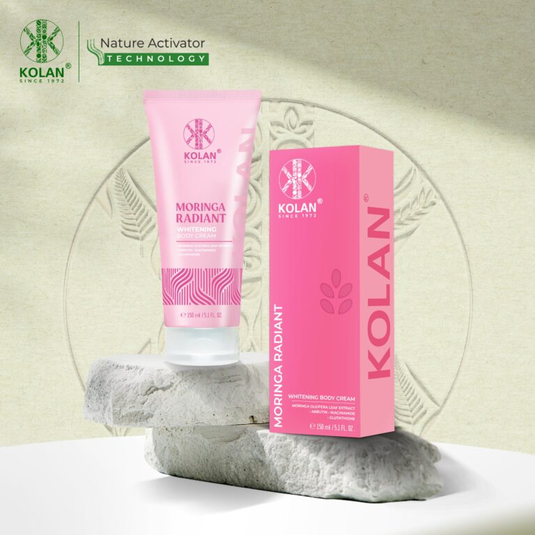 Kem Body Dưỡng Trắng Da Chống Nắng Chùm Ngây KOLAN 150ml