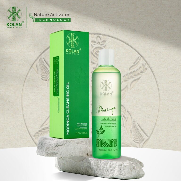 Dầu Tẩy Trang Chiết Xuất Chùm Ngây KOLAN 250ml