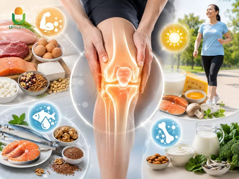 Không chỉ cần canxi, xương còn cần protein để duy trì độ chắc khỏe